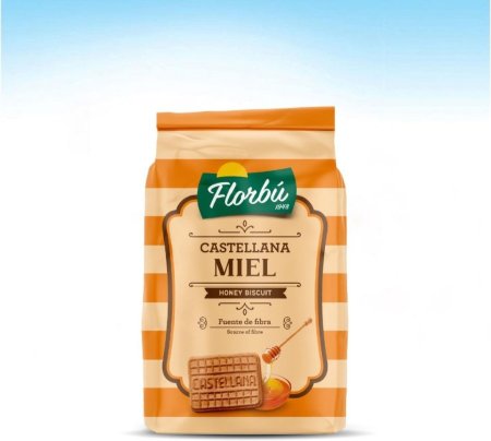 بسكوت ميني فلوربو بالعسل عالي الالياف قليل السكر 150غم