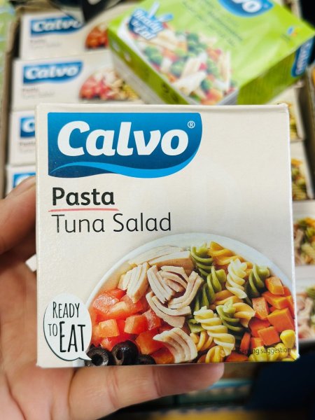 سلطة التونا مع الباستا والخضروات 140غم