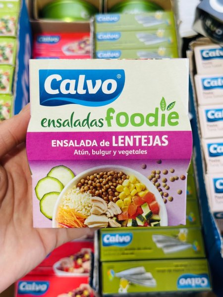 سلطة ألتونا مع العدس والذره والخضروات Calvin 190غم