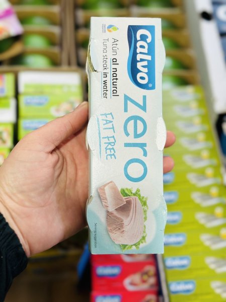 بكج تونا ستيك Calvo zero fat