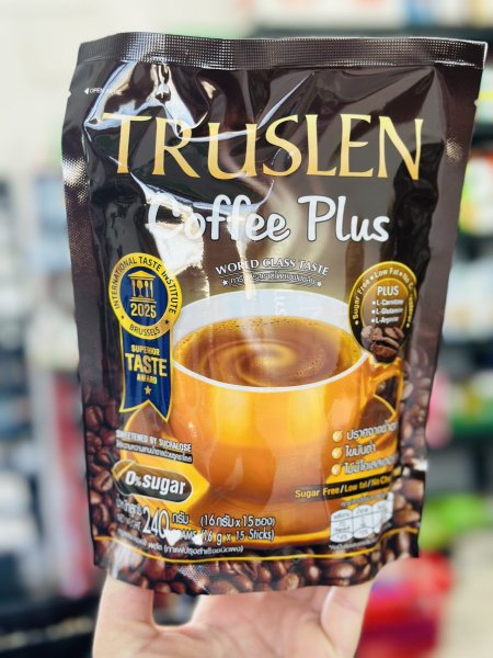 قهوه Truslen المدعمه بدون سكر مضاف قليله الدهون