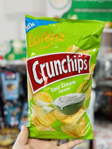 شيبس رقائق البطاطا الكرنشي الصحيه خاليه من الجلوتين100غم