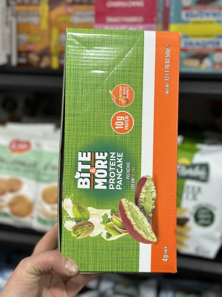 بانكيك B&M عالي البروتين 10غم بروتين بدون سكر مضاف 50غم