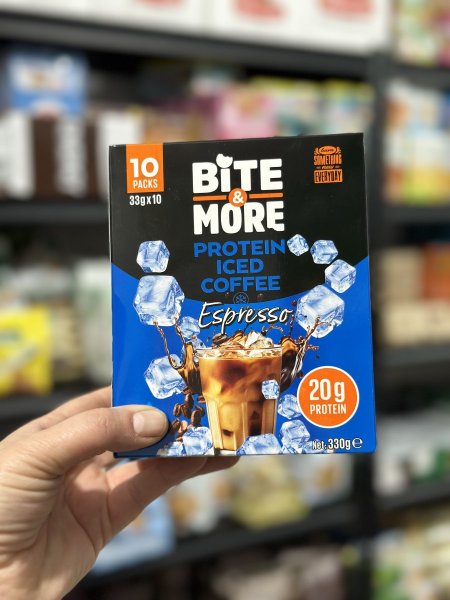 B&M قهوه بروتين 20غم بروتين بدون سكر مضاف 33غم