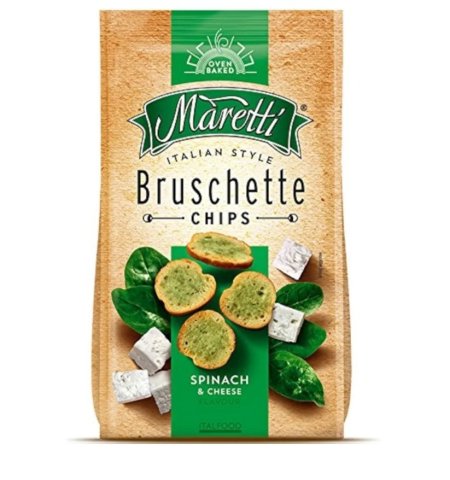 رقائق الخبز المحمص بالفرن بنكهة الجبنة البيضاء 