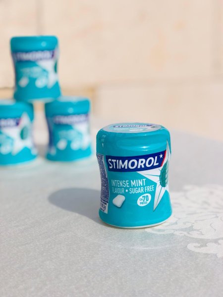 علكة طبية بدون سكر مضاف 77غم