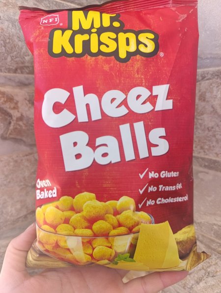 كرات البمبا المخبوزة بنكهة الجبنة 80غم