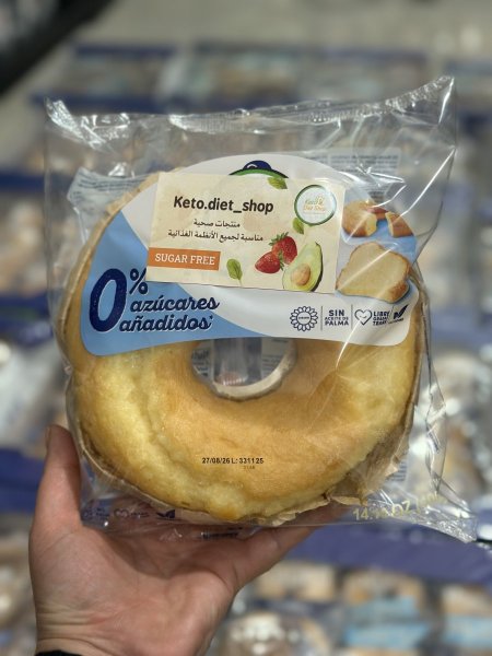 قالب كيك إسباني حجم عائلي بدون سكر مضاف 400غم