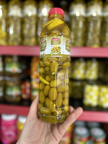 مخلل زيتون  رومي وزن صافي كيلو