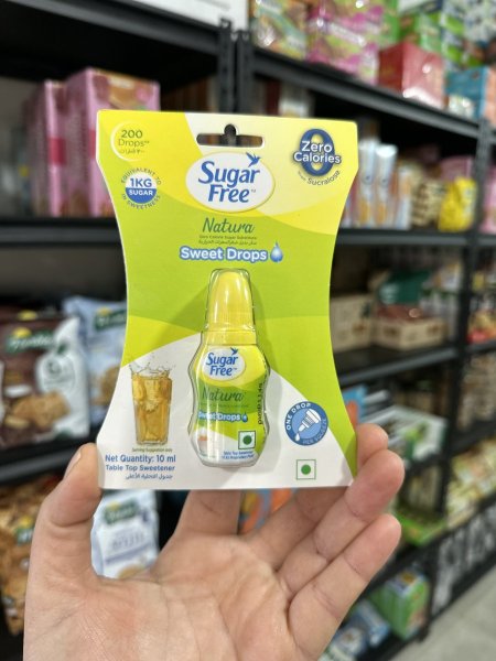 محلي sugar free بديل للسكر صفر السعرات الحراريه 200قطره