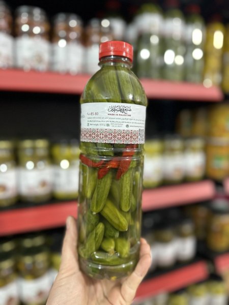 مخلل خيار الكرم بيبي مكبوس بالملح