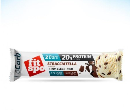 بروتين بار فت سبو قليل الكربوهيدرات 20غم بروتين بالقطعه بطعم الايس كريم 60غم