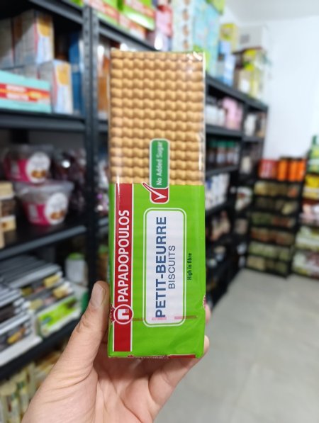 بسكوت بتي بير بدون سكر مضاف 225غم