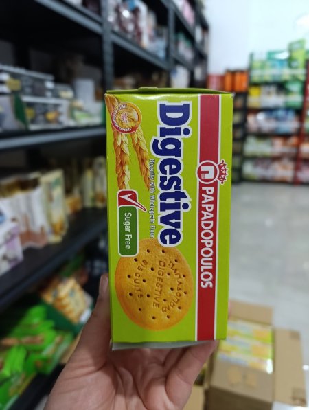 بسكوت دايجستف عالي الالياف قليل السعرات بدون سكر مضاف 250غم