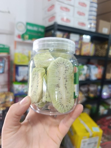 كيوي مجفف بالتبريد بدون سكر مضاف بدون مواد حافظه