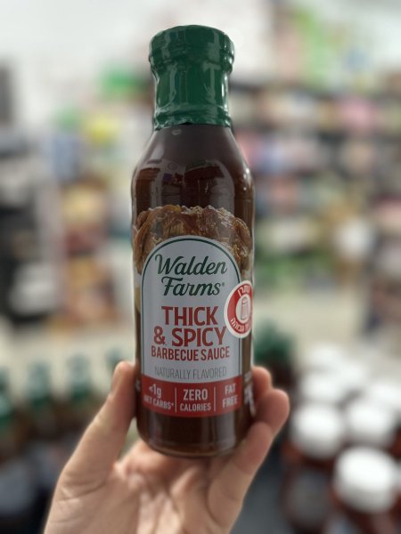 دريسينغ Walden farms باربيكيو صوص سبايسي بدون سكر خالي من الجلوتين 355مل