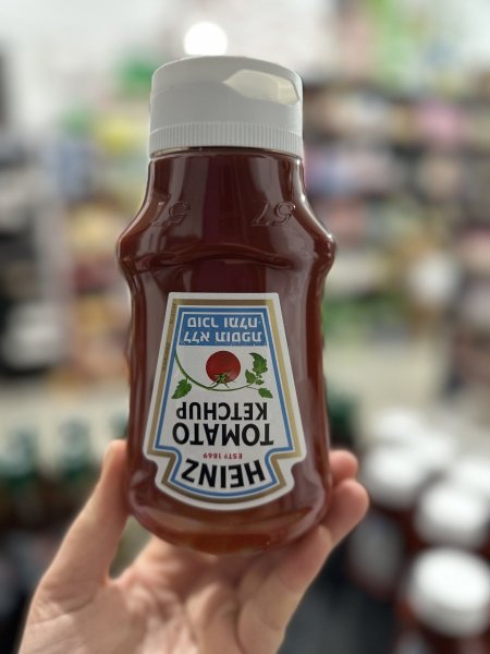 كاتشب هاينيز بدون سكر بدون ملح 400مل