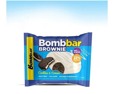 كوكيز اوريو مع كريما 22٪بروتين عالي الالياف والكولاجين بدون سكر مضاف 50غم