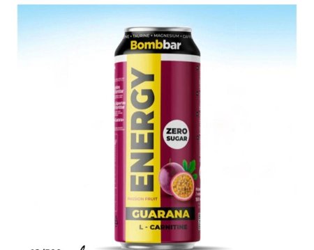 مشروب طاقة GUARANA الكارنتين بطعم مسوفلورا غني بالمغنيسيوم والكافيين والتورين بدون سكر مضاف 500مل