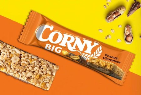 كورني شوفان وحبوب بالفول السوداني والشوكولاته