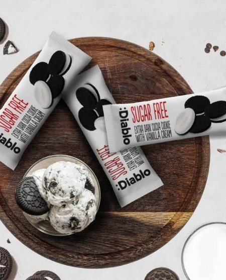 بسكوت ساندويش اوريو بدون سكر مضاف