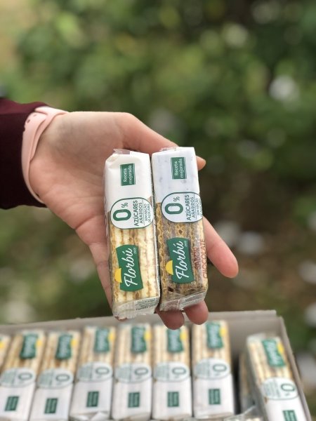 4حبات ويفر فلوربو بدون سكر مضاف 39غم