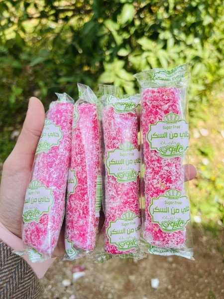 4 اصابع جوز الهند بدون سكر مضاف❤️‍🔥