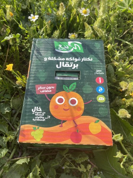 صندوق عصير الربيع حجم 120 مل