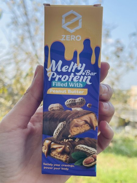 ميلتي بروتين بار بحشوة الفول السوداني 50غم