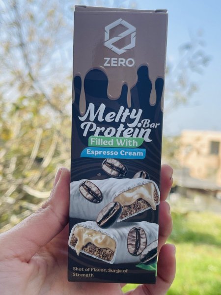 ميلتي بروتين بار بحشوه بحشوة الاسبريسو 50غم