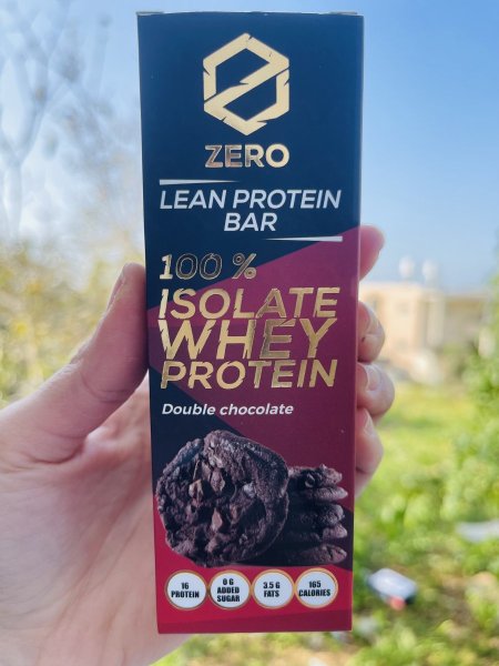 بروتين بار بحشوة الدبل تشوكليت 50غم