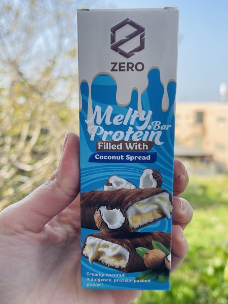 ميلتي بروتين بار بحشوه جوز الهند 50غم