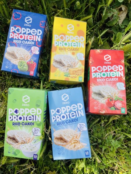 رايس كيك من زيرو خالي من السكر المضاف ومن الجلوتين علبة تحتوي15 قطعة