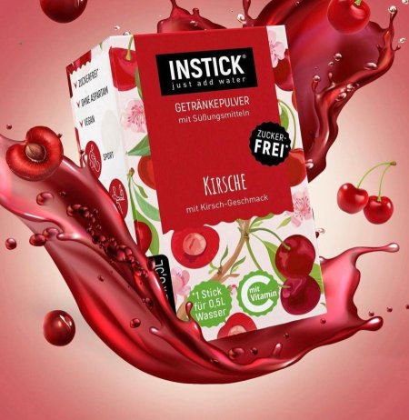 عصير حلل بطعم الكرز بدون سكر مضاف 12كيس