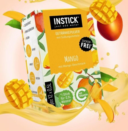 عصير حلل بطعم المانجا بدون سكر مضاف 12اصبع