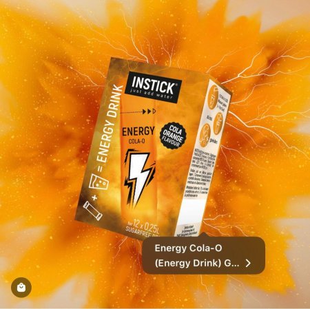 مشروب طاقة بطعم الكولا بدون سكر مضاف 12كيس