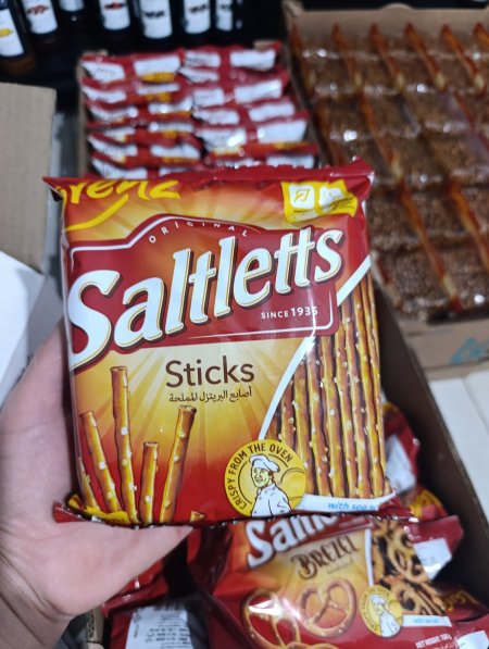 بيجلا لورنس ألمانية اصابع بالملح البحري 150غم بدون محسنات