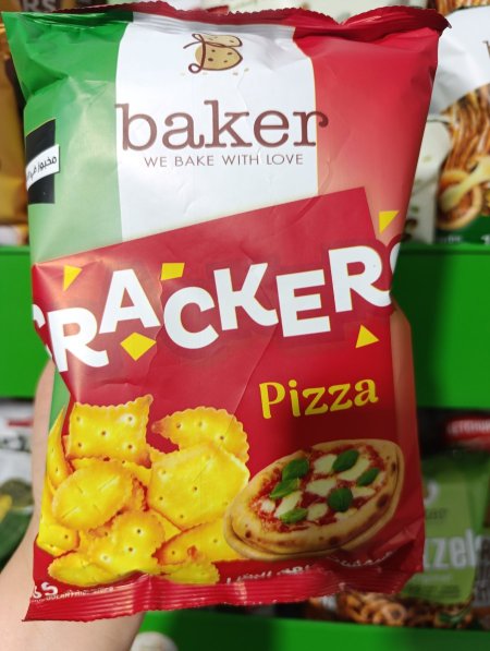 مقرمشات bakerمخبوزة بالفرن حجم عائلي 150غم