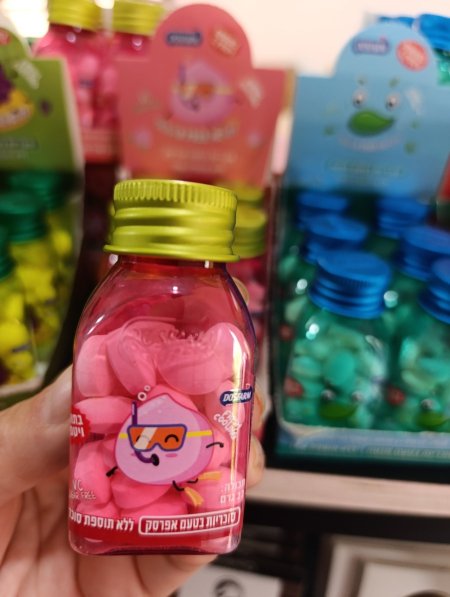 مصاص بطعم الخوخ بدون سكر مضاف 22غم