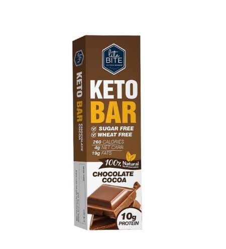 بروتين بار كيتو Lite Bite بطعم الشوكلاته 60غم
