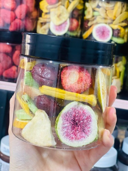 فواكه مجففة بالتبريد مقرمشة 130غم