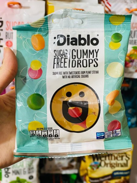 حلوى جمي فواكه مشكله بدون سكر مضاف