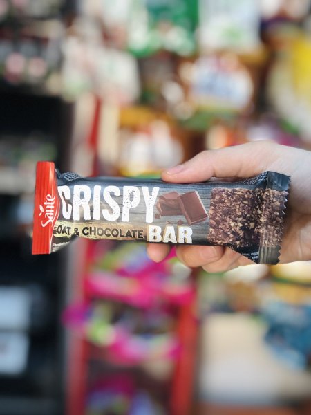 بار حبوب الشوفان حبوب كاملة مع الشوكلاتة 🍫
