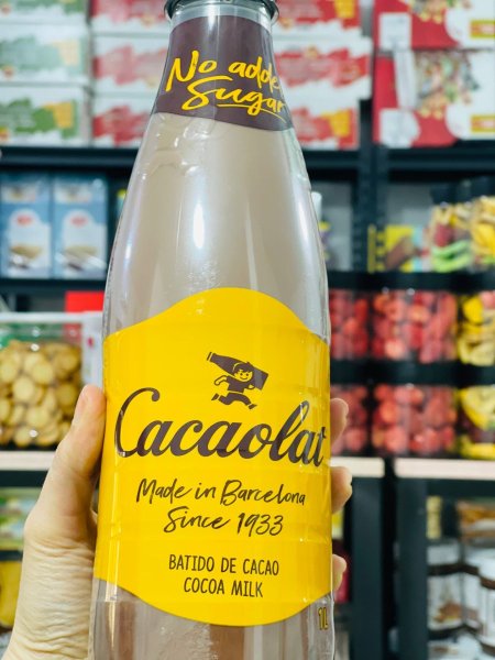 شوكو بدون سكر مضاف حجم لتر