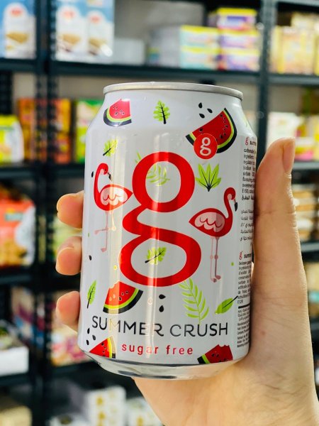 جي كولا بطعم البطيخ بدون سكر مضاف