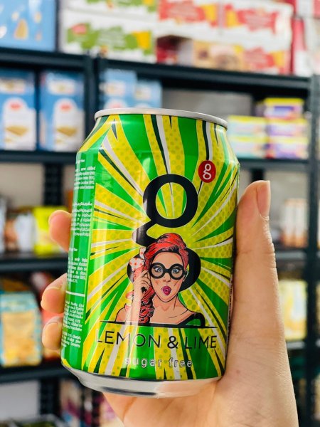 جي كولا بطعم الموهيتو بدون سكر مضاف