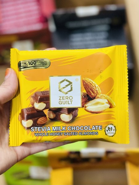 شوكلاته حليب Zero Guilt خاليه من السكر المضاف 85غم