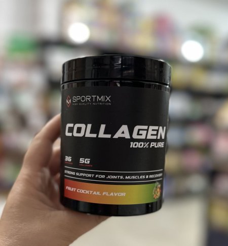 كولاجين Sportmix Collagen 100% Pure 💥بدون سكر مضاف
