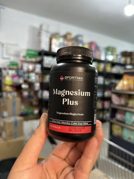 كبسولات magnesium plus ✨العلبة تحتوي على 60 كبسولة