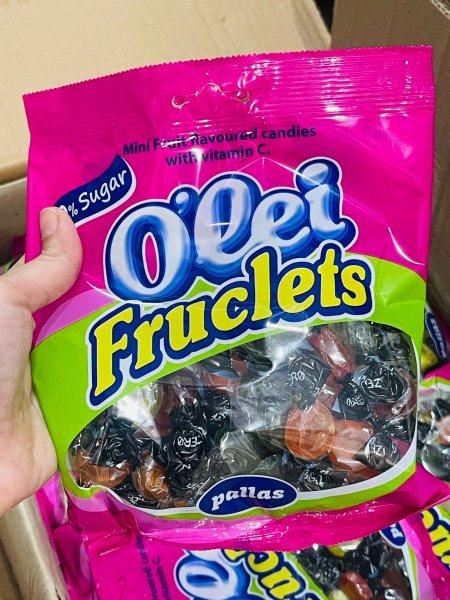 ملبس بطعم الفواكه بدون سكر مضاف 150غم